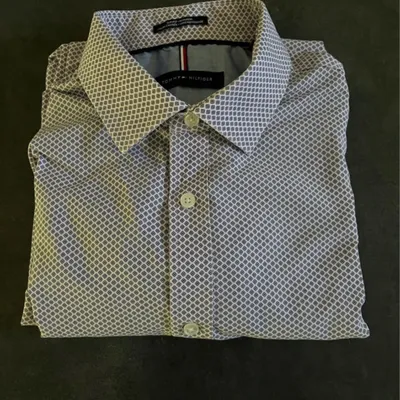 Chemise Tommy Hilfiger, couleur Lila - parme 